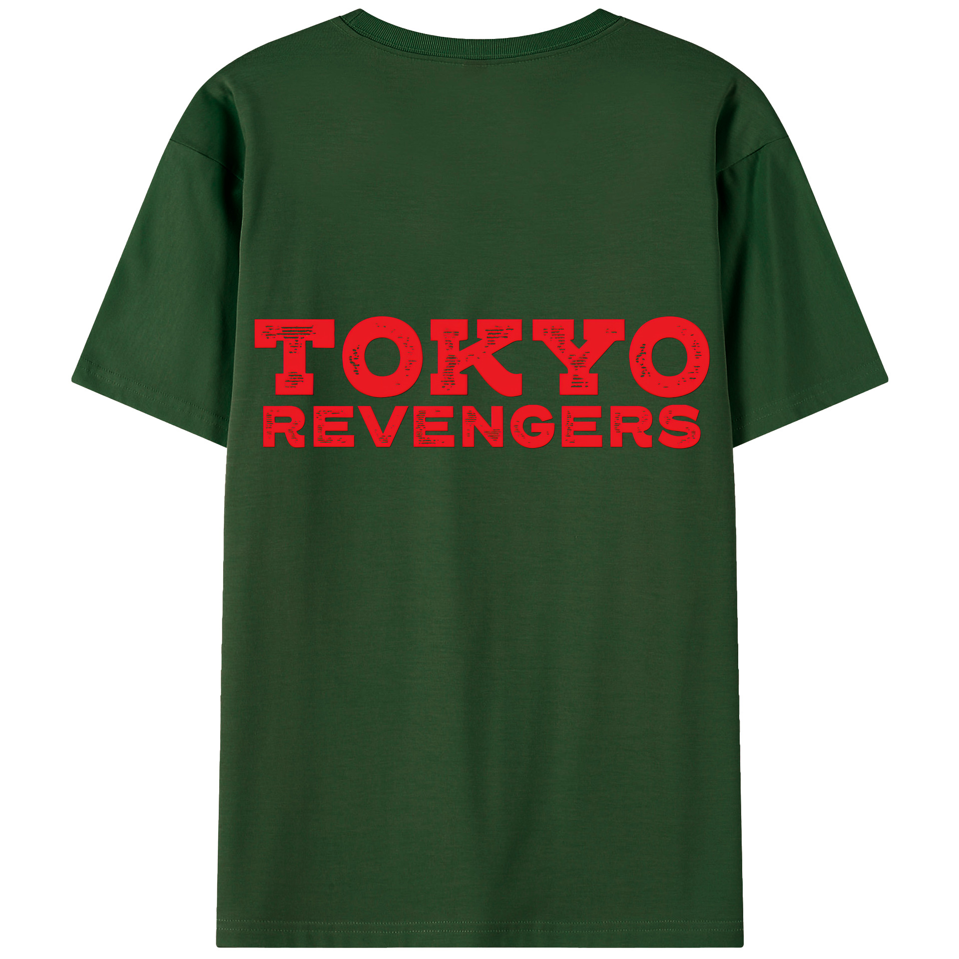 （画像用） 東京リベンジャーズ Tokyo Revengers 綿100％半袖Tシャツ（背面プリント）
